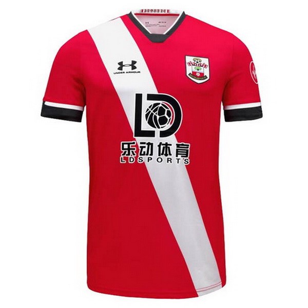 Tailandia Camiseta Southampton 1ª Kit 2020 2021 Rojo Blanco